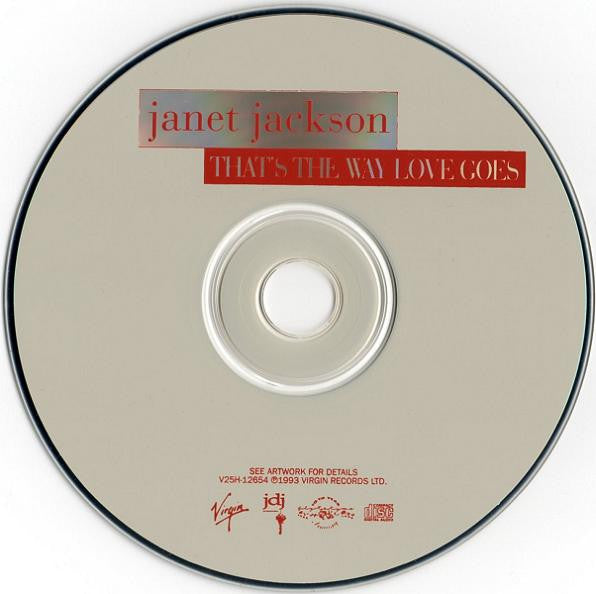 Janet Jackson : That's The Way Love Goes (CD, Maxi)