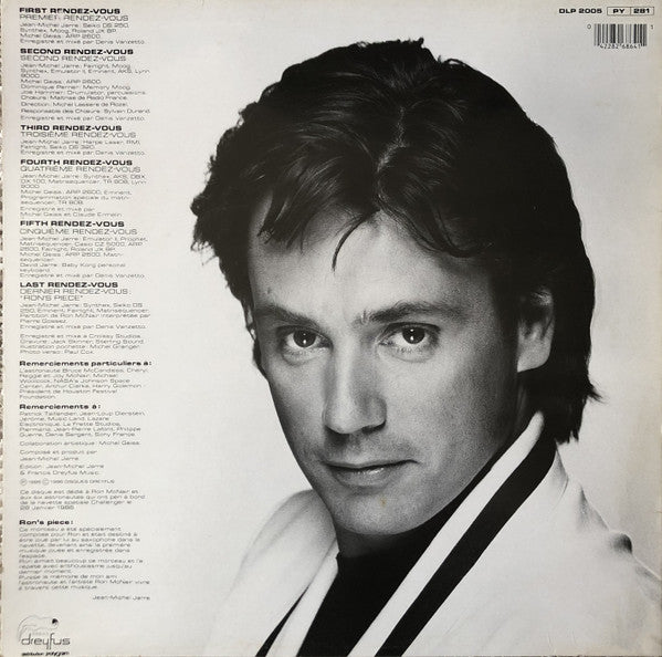 Jean-Michel Jarre : Rendez-Vous (LP, Album)