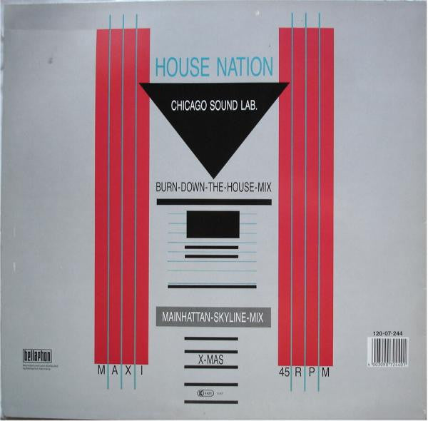 Chicago Sound Lab. : House Nation (12", Maxi)