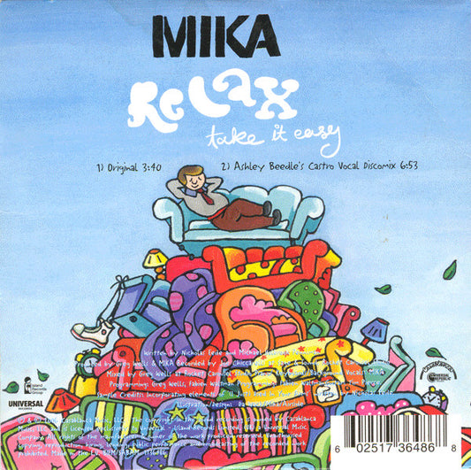 Mika (8) : Relax, Take It Easy (CD, Single)