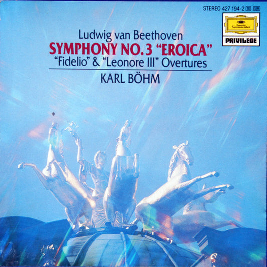 Ludwig van Beethoven, Karl Böhm : Symphony N0.3 "Eroica", "Fidelio" & "Leonore III" Overtures (CD, Comp)