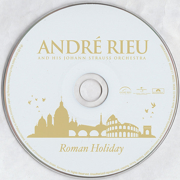 André Rieu And His Johann Strauß Orchestra : Roman Holiday (CD, Album + DVD-V, Ltd)