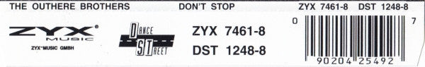 The Outhere Brothers : Don't Stop (CD, Maxi)