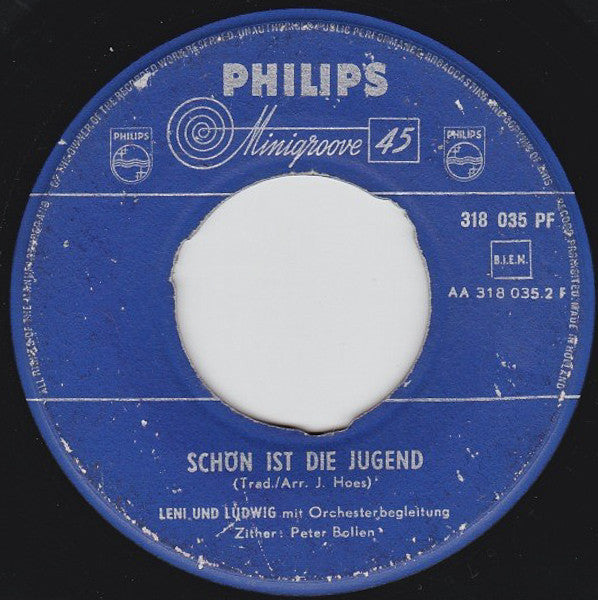 Leni Und Ludwig : Zigeunerkind (7", Single, Mono)