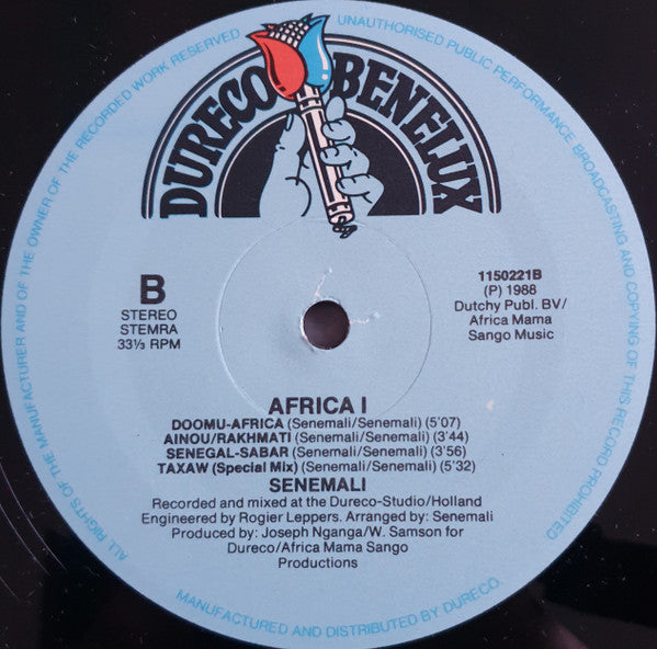 Senemali : Africa 1 (LP)