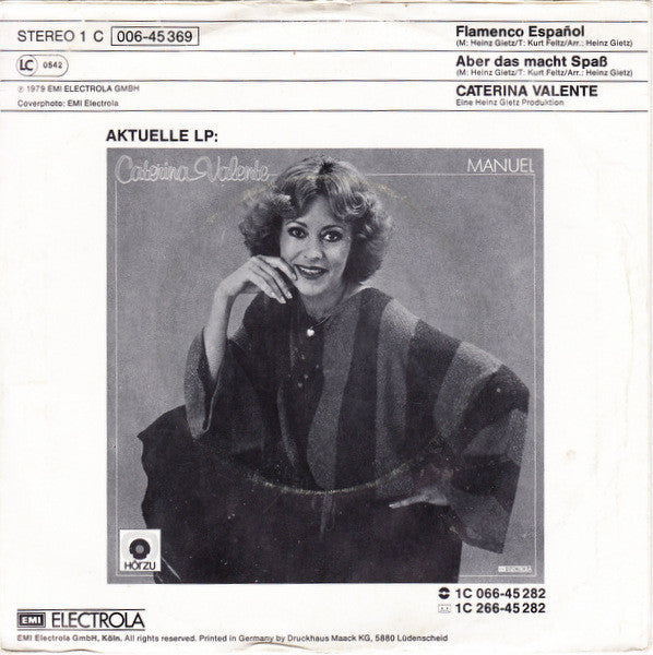 Caterina Valente : Flamenco Español (7", Single)