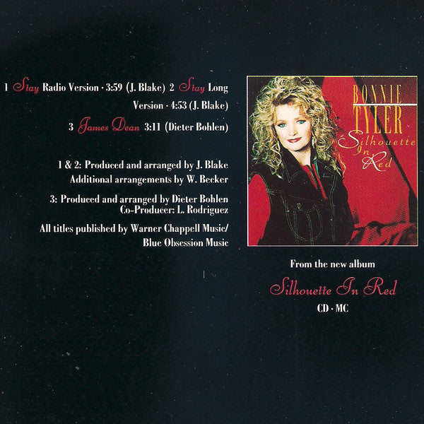 Bonnie Tyler : Stay (CD, Maxi)