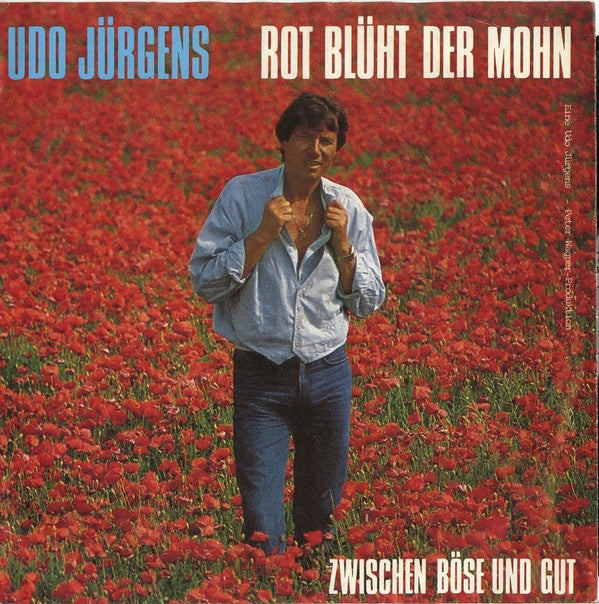 Udo Jürgens : Rot Blüht Der Mohn (7", Single)