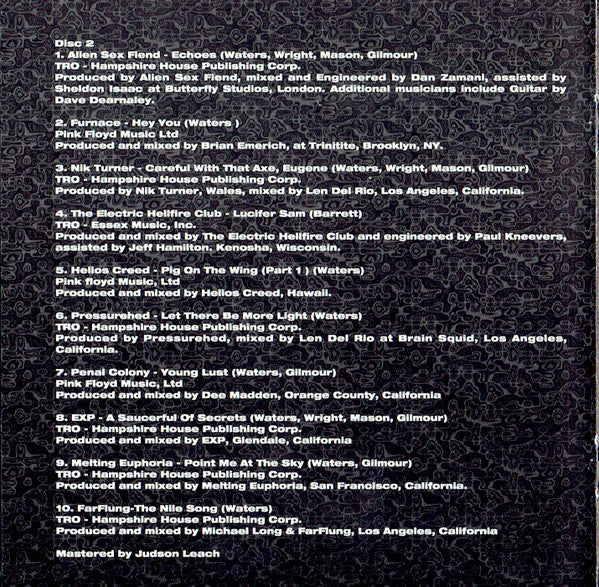 Various : A Saucerful Of Pink - A Tribute To Pink Floyd (2xCD, Comp)