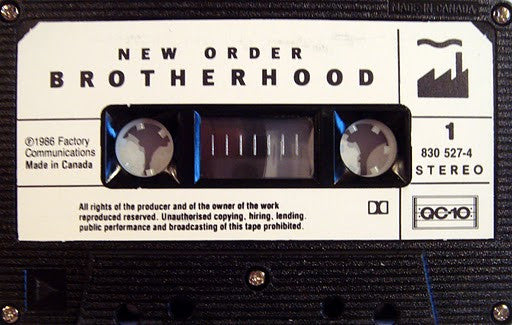 New Order : Brotherhood (Cass, Album, RE)