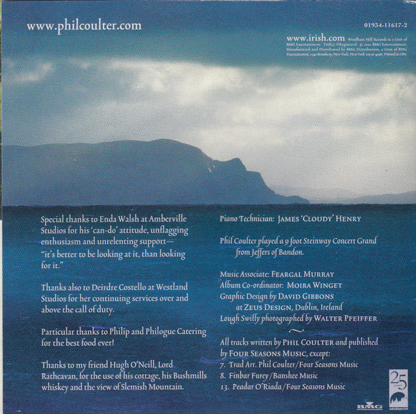 Phil Coulter : Lake Of Shadows (CD)