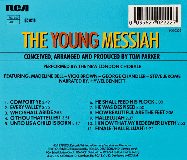 New London Chorale : The Young Messiah (CD, Album)