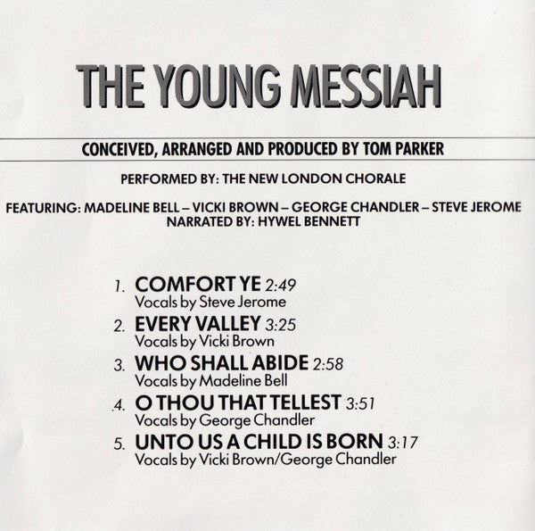 The New London Chorale* : The Young Messiah (CD, Album)