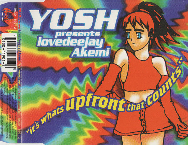 Yosh Presents Lovedeejay Akemi : It's What's Upfront That Counts (CD, Maxi)