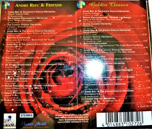 André Rieu & Friends : Golden Classics (2xCD, Comp)