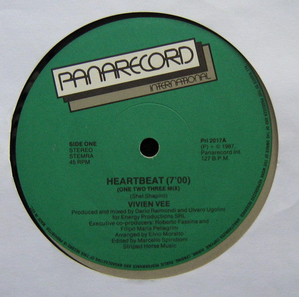 Vivien Vee : Heartbeat (12")
