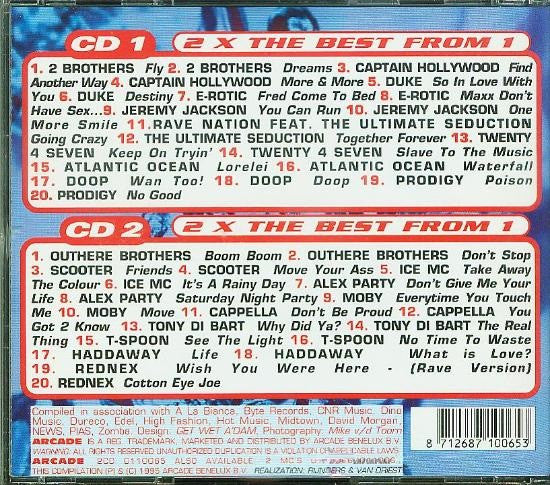 Various : Double Dance (2x The Best From 1) (2xCD, Comp)