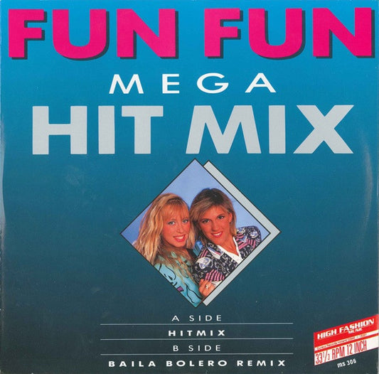 Fun Fun : Mega Hit Mix (12", P/Mixed)
