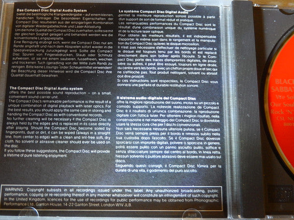 Black Sabbath : We Sold Our Soul For Rock 'N' Roll (2xCD, Comp, RE)