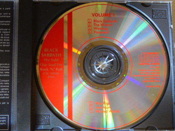 Black Sabbath : We Sold Our Soul For Rock 'N' Roll (2xCD, Comp, RE)
