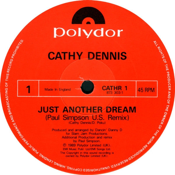 Cathy Dennis : Just Another Dream (Paul Simpson Remixes) (12")