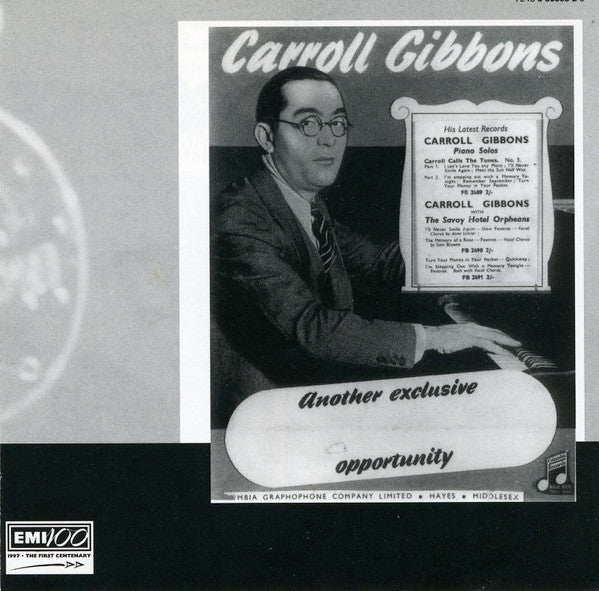 Carroll Gibbons And Savoy Hotel Orpheans : Carroll Gibbons And The Savoy Orpheans (CD, Comp, RM)