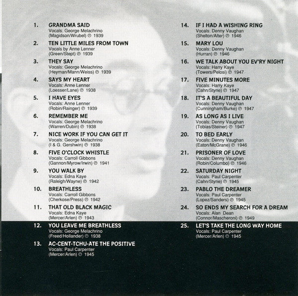 Carroll Gibbons And Savoy Hotel Orpheans : Carroll Gibbons And The Savoy Orpheans (CD, Comp, RM)