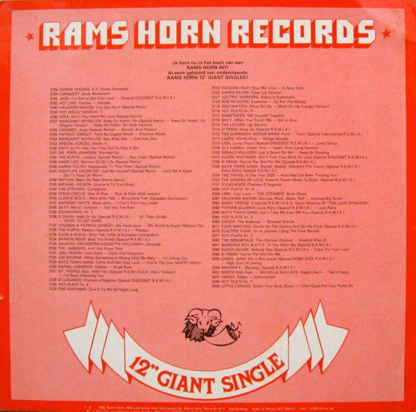 Various : Hot Disco Takes (12", S/Sided, Single, Mixed)