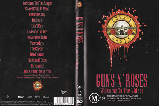 Guns N' Roses : Welcome To The Videos (DVD-V, Comp, PAL)