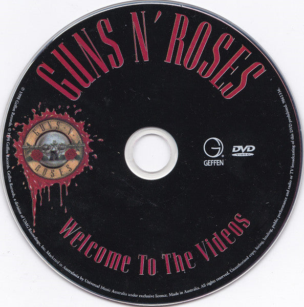 Guns N' Roses : Welcome To The Videos (DVD-V, Comp, PAL)