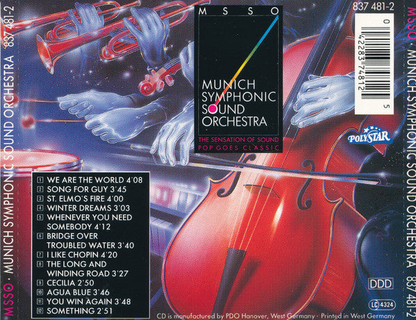 Munich Symphonic Sound Orchestra : The Sensation Of Sound – Pop Goes Classic (CD, Album)