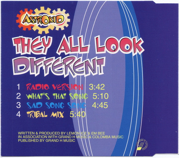 Astrokid : They All Look Different (CD, Maxi)