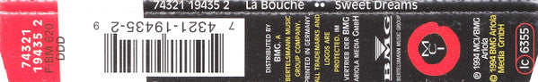 La Bouche : Sweet Dreams (Hola Hola Eh) (CD, Maxi)