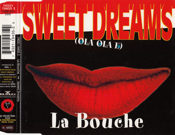 La Bouche : Sweet Dreams (Hola Hola Eh) (CD, Maxi)