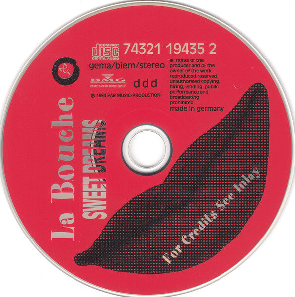 La Bouche : Sweet Dreams (Hola Hola Eh) (CD, Maxi)