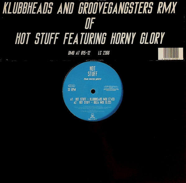 Hot Stuff Feat. Horny Glory : Hot Stuff (12")