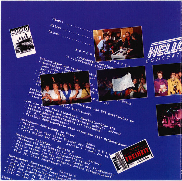 Münchener Freiheit : Freiheit Live! (2xCD, Album)