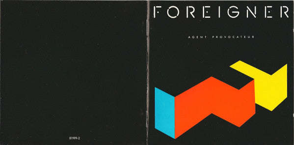 Foreigner : Agent Provocateur (CD, Album, Tar)