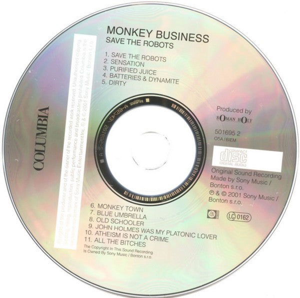 Monkey Business (4) : Save The Robots (CD, Album)