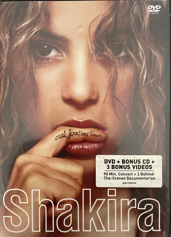 Shakira : Oral Fixation Tour (DVD, Multichannel + CD, EP, Bon)