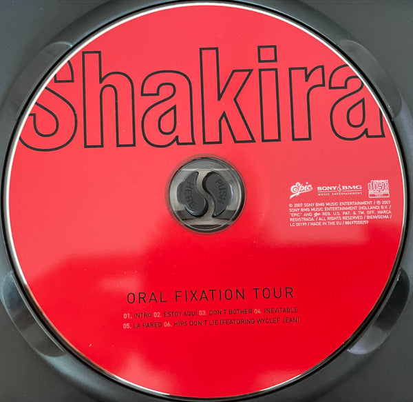 Shakira : Oral Fixation Tour (DVD, Multichannel + CD, EP, Bon)