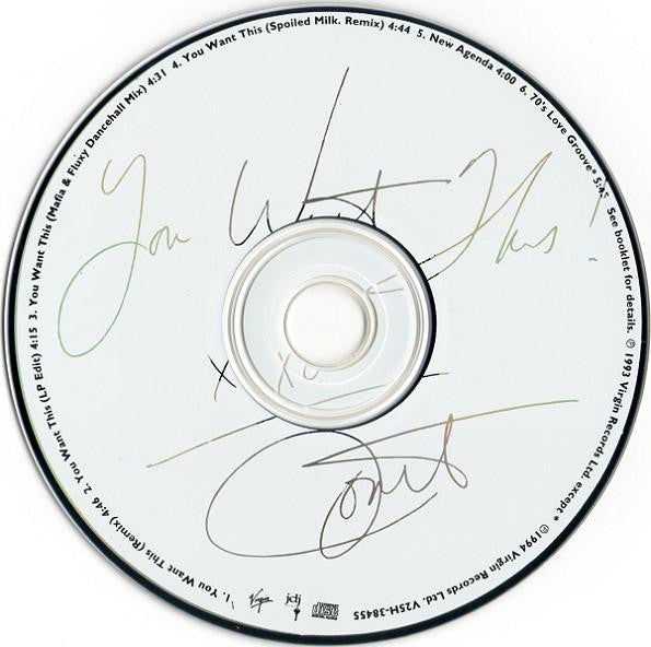 Janet Jackson : You Want This (CD, Maxi)