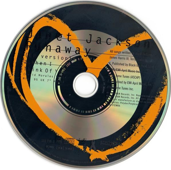 Janet Jackson : Runaway (CD, Single)