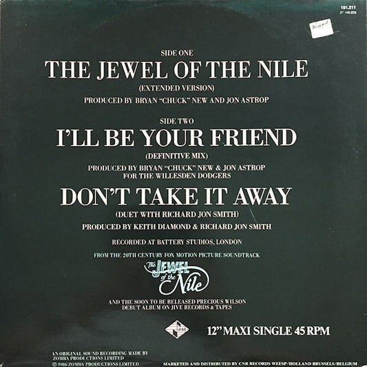 Precious Wilson : The Jewel Of The Nile (12", Maxi)