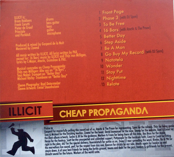 ILLICIT (2) : Cheap Propaganda (CD, Album)
