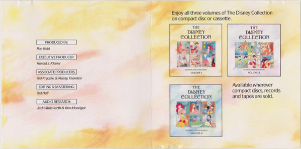Various : The Disney Collection - Volume 1 - Favourite Songs From Disney (CD, Comp)