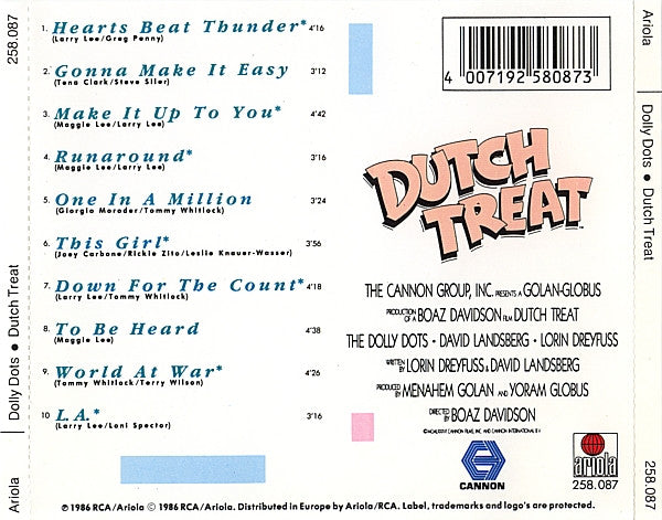 Dolly Dots : Dutch Treat (CD, Album)