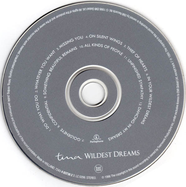 Tina Turner : Wildest Dreams (CD, Album)