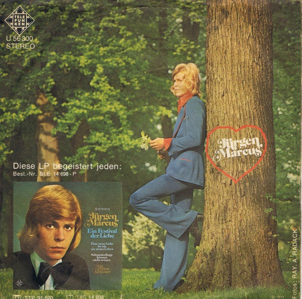 Jürgen Marcus : Schmetterlinge Können Nicht Weinen (7", Single)
