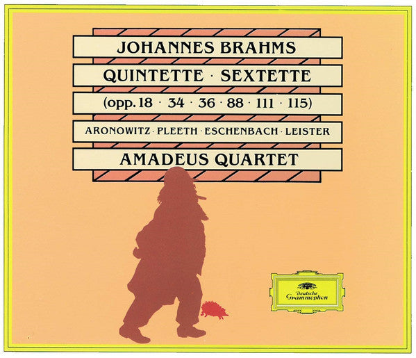 Johannes Brahms, Amadeus-Quartett, Cecil Aronowitz, William Pleeth, Christoph Eschenbach, Karl Leister : Quintette • Sextette (Opp. 18 • 34 • 36 • 88 • 111 • 115) (3xCD, Comp, RE)